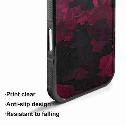 iPhone 17 Case — Seamless Repeating Pattern Of Camo, Original Design Phone Case