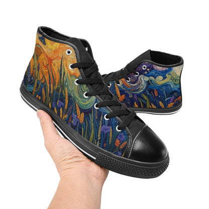 MEN'S Blend All Versions High Top Canvas Grunge Shoes