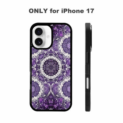 iPhone 17 Case — Small Mandala Pattern, Randomly Floral, Unique Phone Case Design