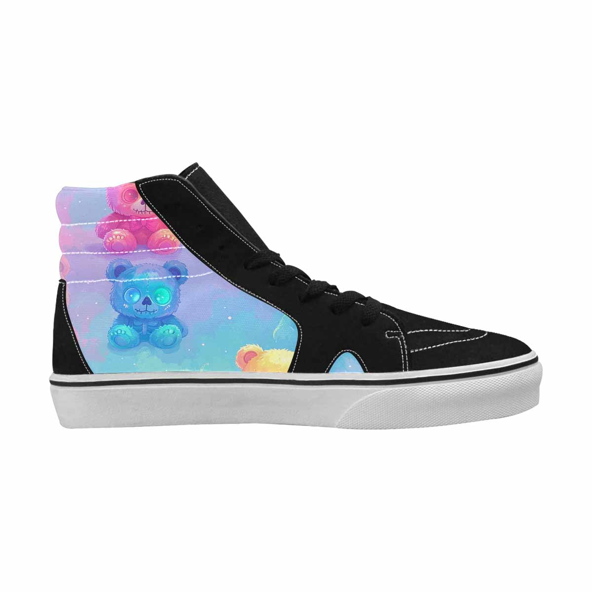 MEN'S Skulls High Top Canvas Statement Dreamcore Custom Streetwear Shoes