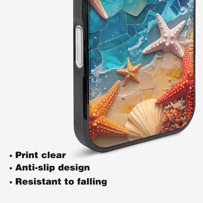 iPhone 16 Plus Case — Starfish Cluster Starfish Cluster Pattern Hundreds, Custom Made Phone Cover