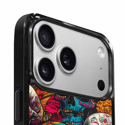 iPhone 17 Pro Case — Skull Dark Art Gothic Print Gothic, Custom Made Phone Cover