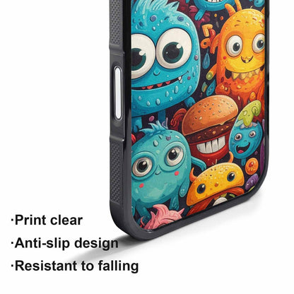 iPhone 17 Air Case — Small Cartoon Monster Character Pattern Cartoon, Unique Phone Case Design
