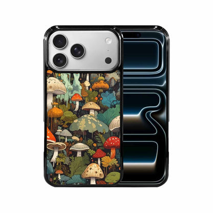 iPhone 17 Pro Max Case — Mushrooms Camomushrooms Patter Bki Camo, Custom Phone Case