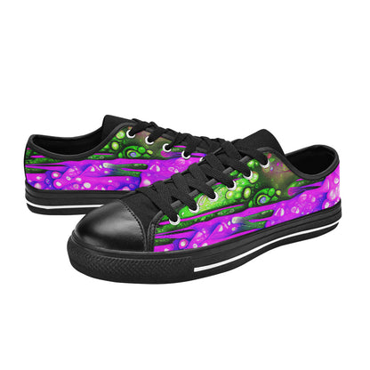 MEN'S Cc Acid Drip 6 Canvas Wallpaper Art Sneakers