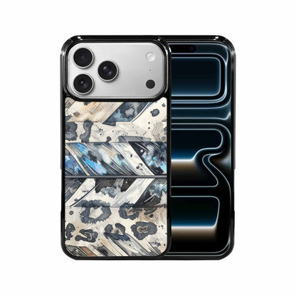 iPhone 17 Pro Max Case — Iridescent Leopard Print Animal Print, Original Design Phone Case