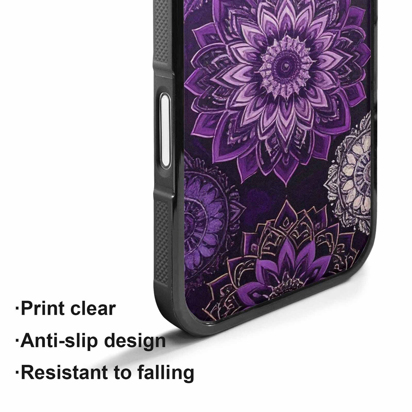 iPhone 17 Case — Small Mandala Pattern, Randomly Floral, Custom Made Phone Cover