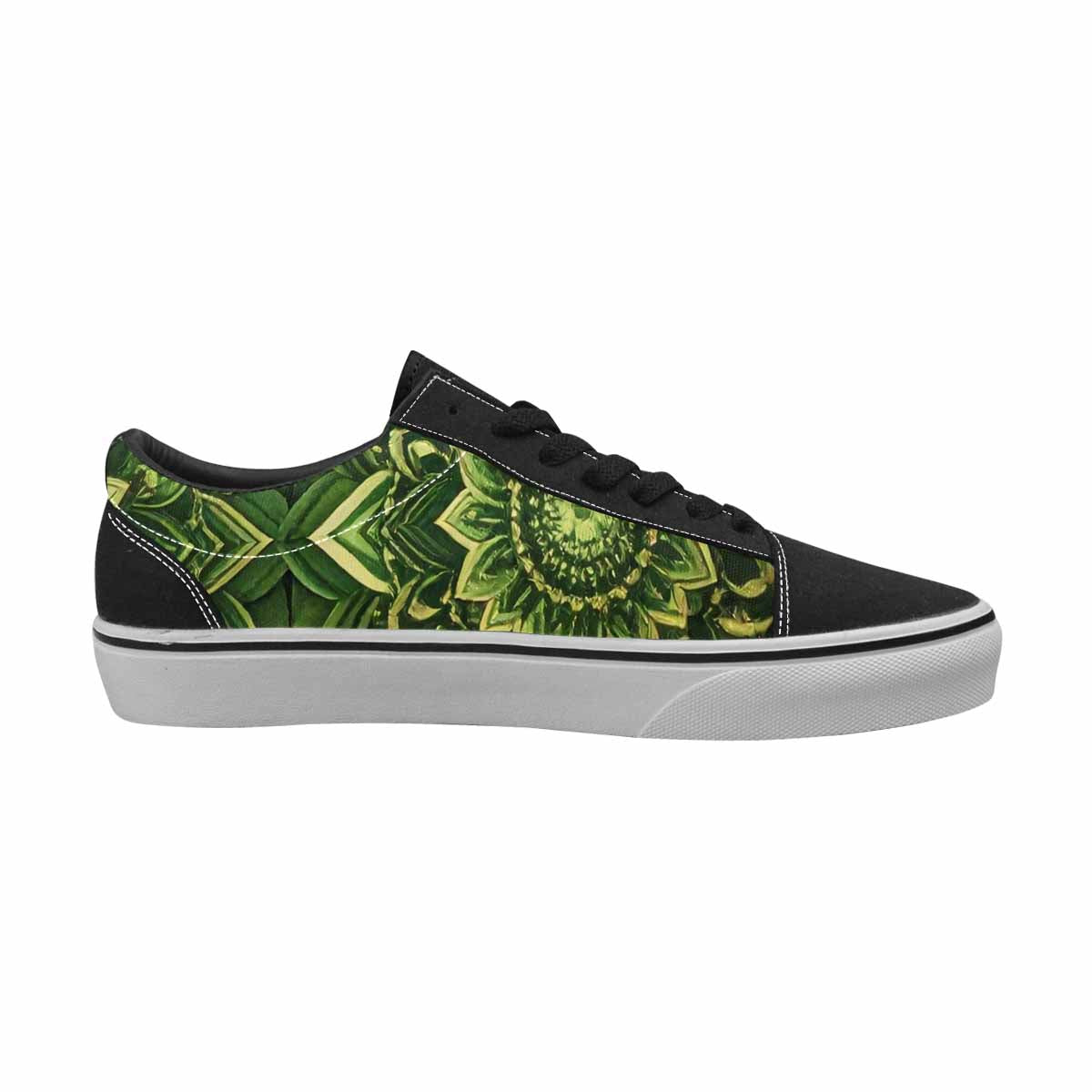MEN'S Mandala Canvas Lace-Up Cottagecore Custom Shoes