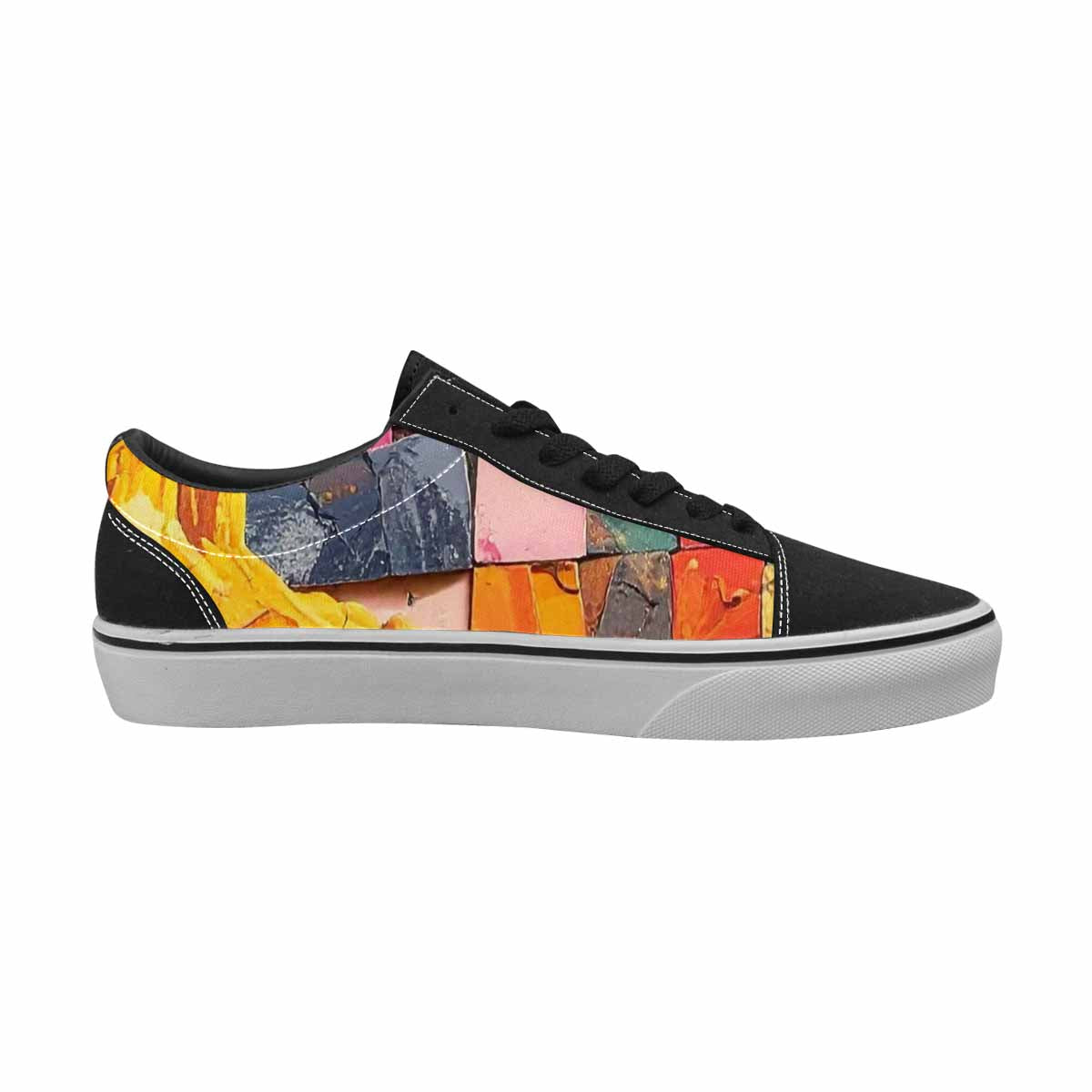 WOMEN'S Surreal Dream Fragment Lace-Up Canvas Dreamlike Shoes