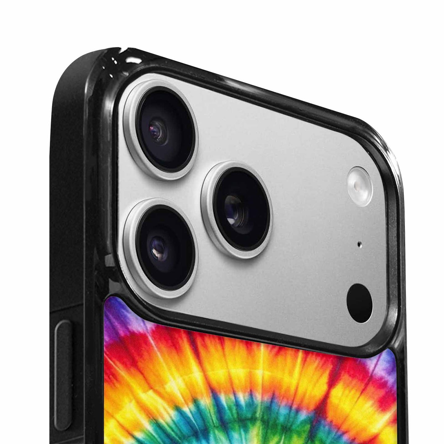 iPhone 17 Pro Max Case — Rainbow Spiral Tie Dye Alt Tie, Custom Phone Case