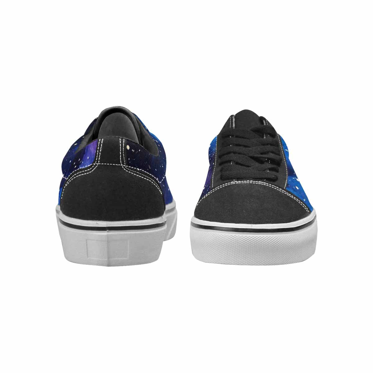 WOMEN'S Galaxy Art - Canvas Lace-Up Y2K Custom Shoes