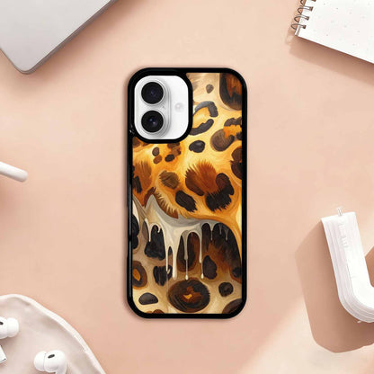 iPhone 17 Case — Seamless Tileable Pattern Of Animal Print, Custom Printed Phone Case