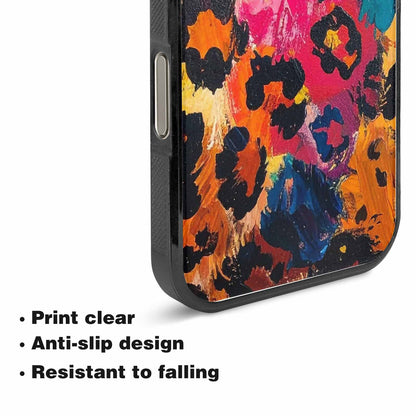 iPhone 15 Pro Max Case — Full Color Vibrant Animal Print Animal, Personalized Phone Case