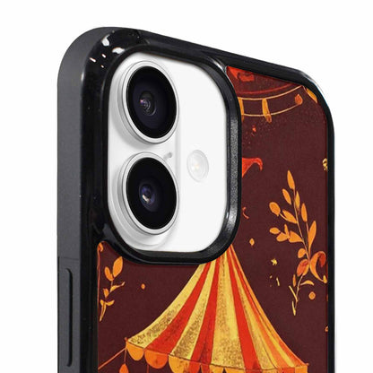 iPhone 17 Case — Vintage Circus Art Pattern Retro Vintage, Custom Designed Case Cover