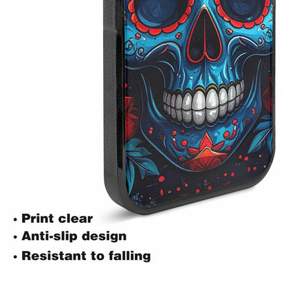 iPhone 15 Plus Case — Graffiti Skull, Unique Phone Case Design