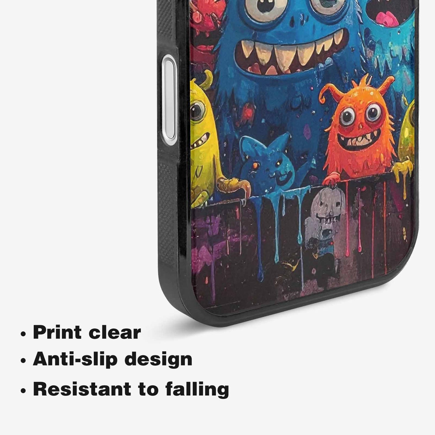 iPhone 16 Plus Case — Monsters General Cartoon Monst, Custom Designed Case Cover