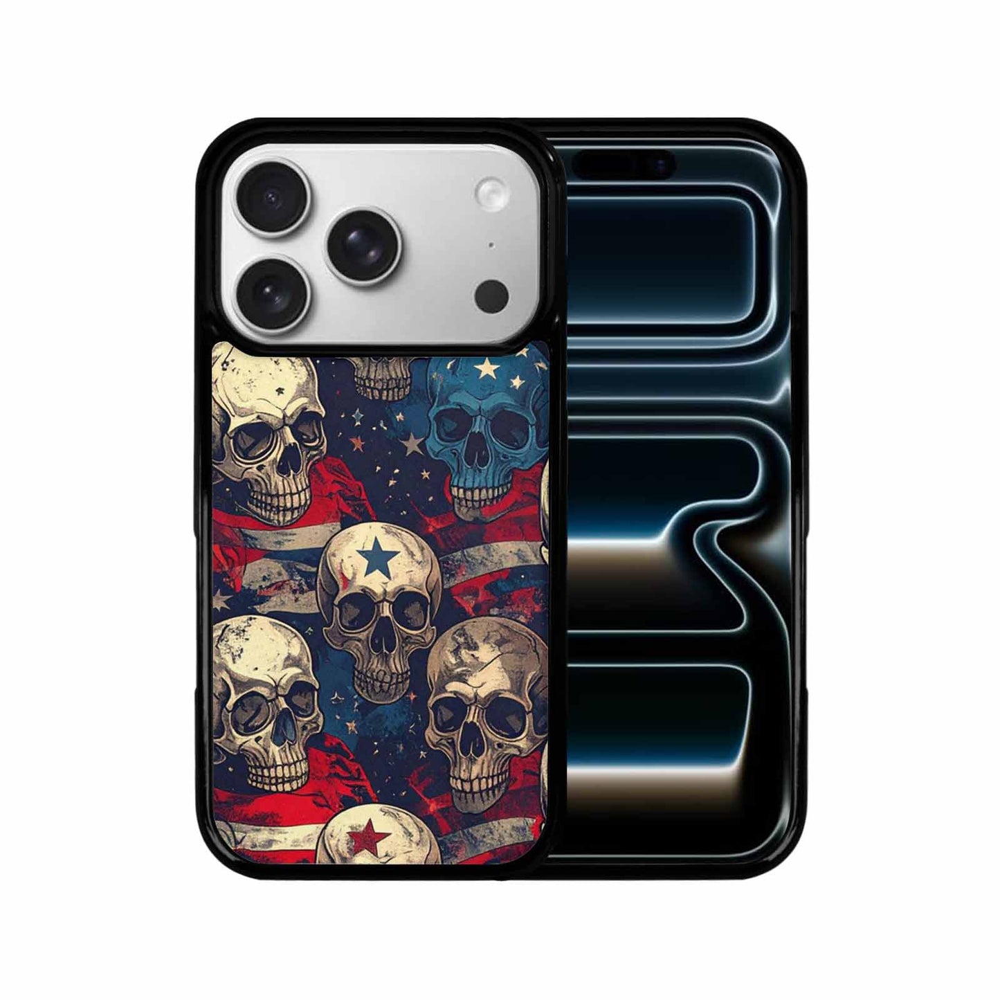 iPhone 17 Pro Case — Skull Dark Art Gothic Print Gothic, Original Design Phone Case