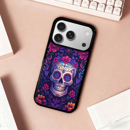 iPhone 17 Pro Case — Skull Dark Art Gothic Print Gothic, Custom Printed Phone Case