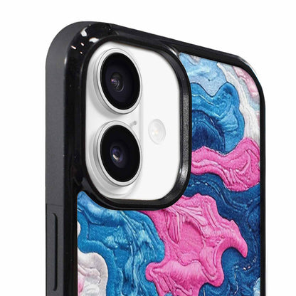 iPhone 17 Case — Vivid Camo Transgender Camo, Personalized Phone Case