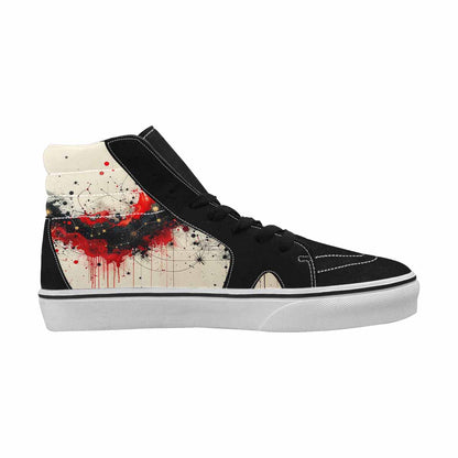 MEN'S Zodiac Constellation High Top Canvas Grunge Shoes