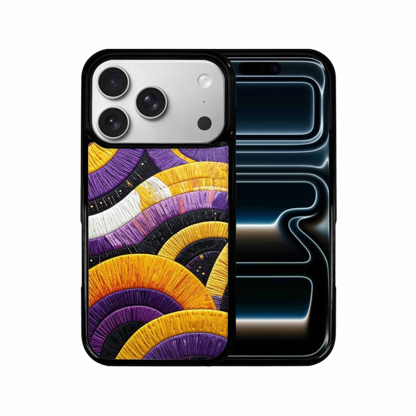 iPhone 17 Pro Case — Vivid Camo Nonbinary Pride Camo, Custom Print Case Cover