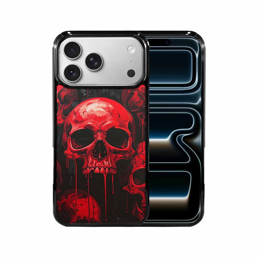 iPhone 17 Pro Max Case — 1000\'s Of Skulls Overlapping Gothic Skulls, Original Design Phone Case