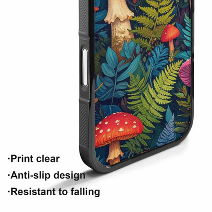 iPhone 17 Case — Mushrooms Botanicalmushrooms P Qh5 Floral, Custom Art Phone Cover