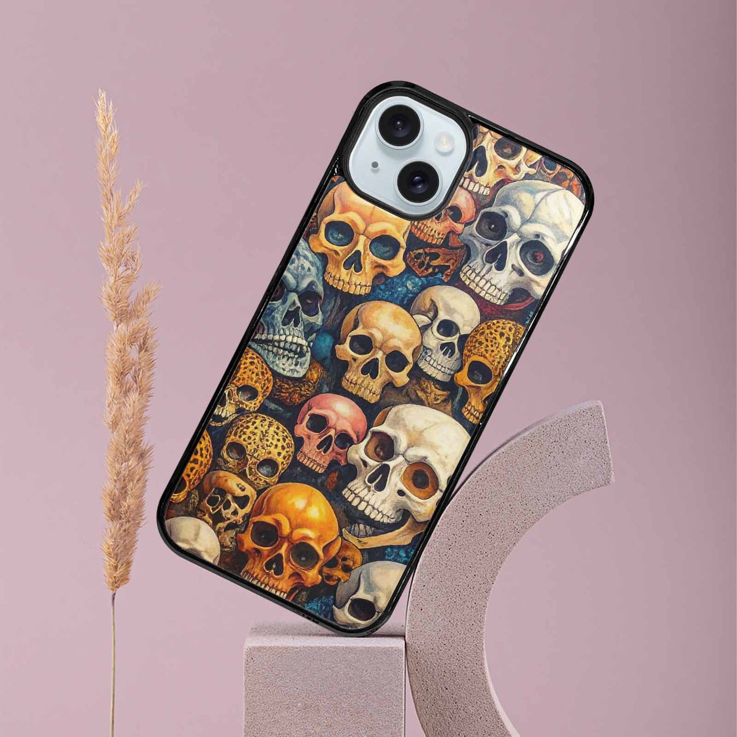 iPhone 15 Plus Case — Skulls Animal Printskulls Patt 0h1, Custom Phone Case