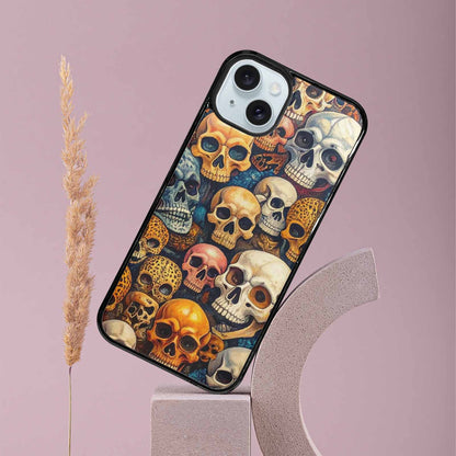 iPhone 15 Plus Case — Skulls Animal Printskulls Patt 0h1, Custom Phone Case