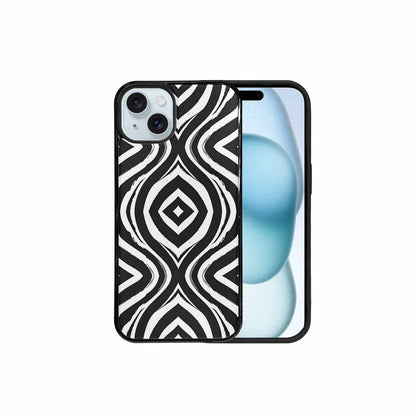 iPhone 15 Plus Case — Classic Zebra Print Custom, Custom Made Phone Cover