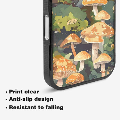 iPhone 16 Case — Mushrooms Camomushrooms Patter 9y1, Custom Art Phone Cover