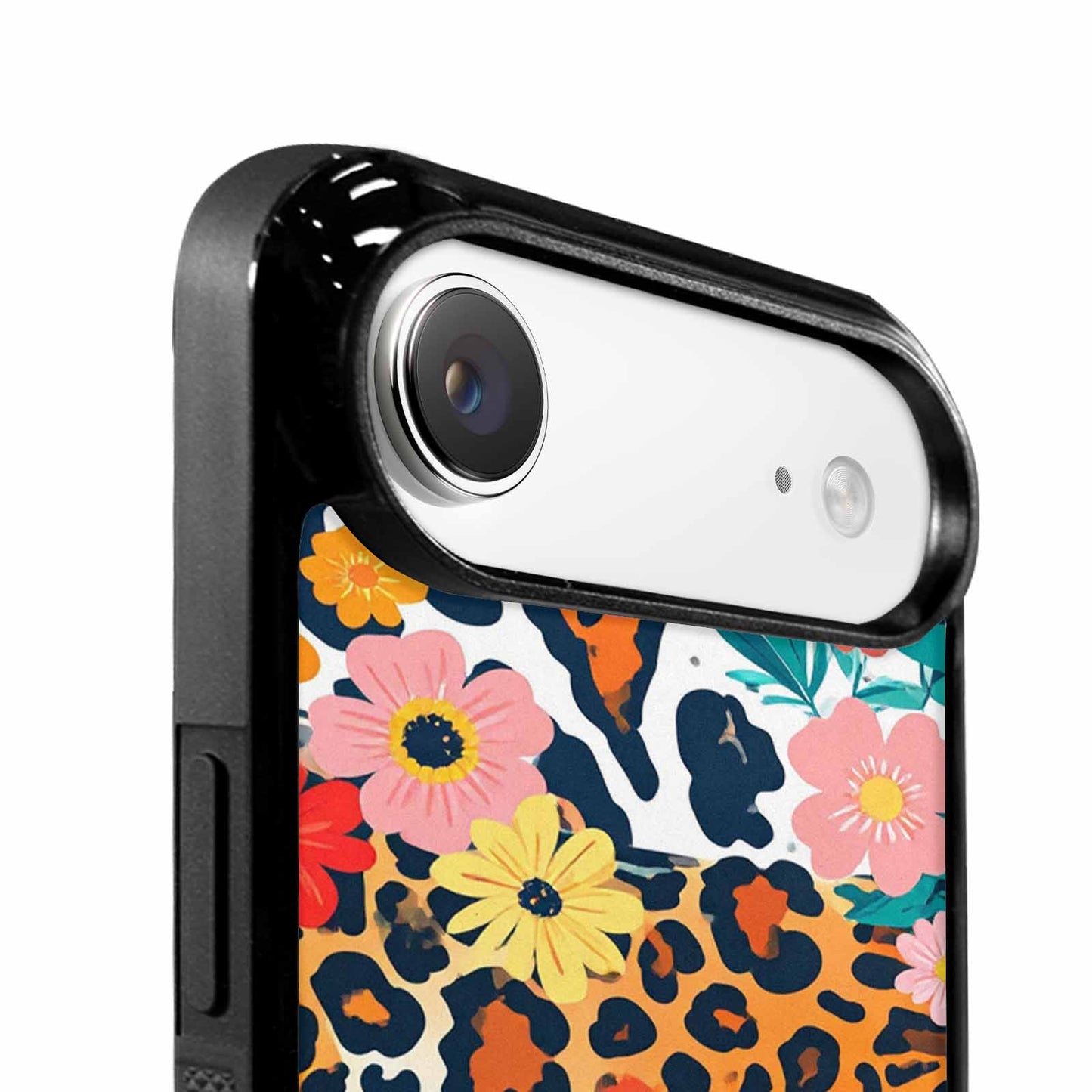 iPhone 17 Air Case — Leopard Print Floral Seamless Pattern Animal, Personalized Phone Case