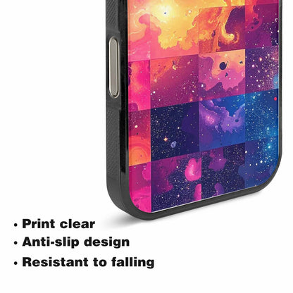iPhone 15 Pro Max Case — Cosmic Creature And Object Mashup Pattern, Customized Protective Case