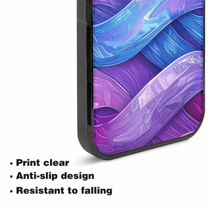 iPhone 15 Case — Bisexual Flag Color Theme Small Rainbow, Custom Print Case Cover