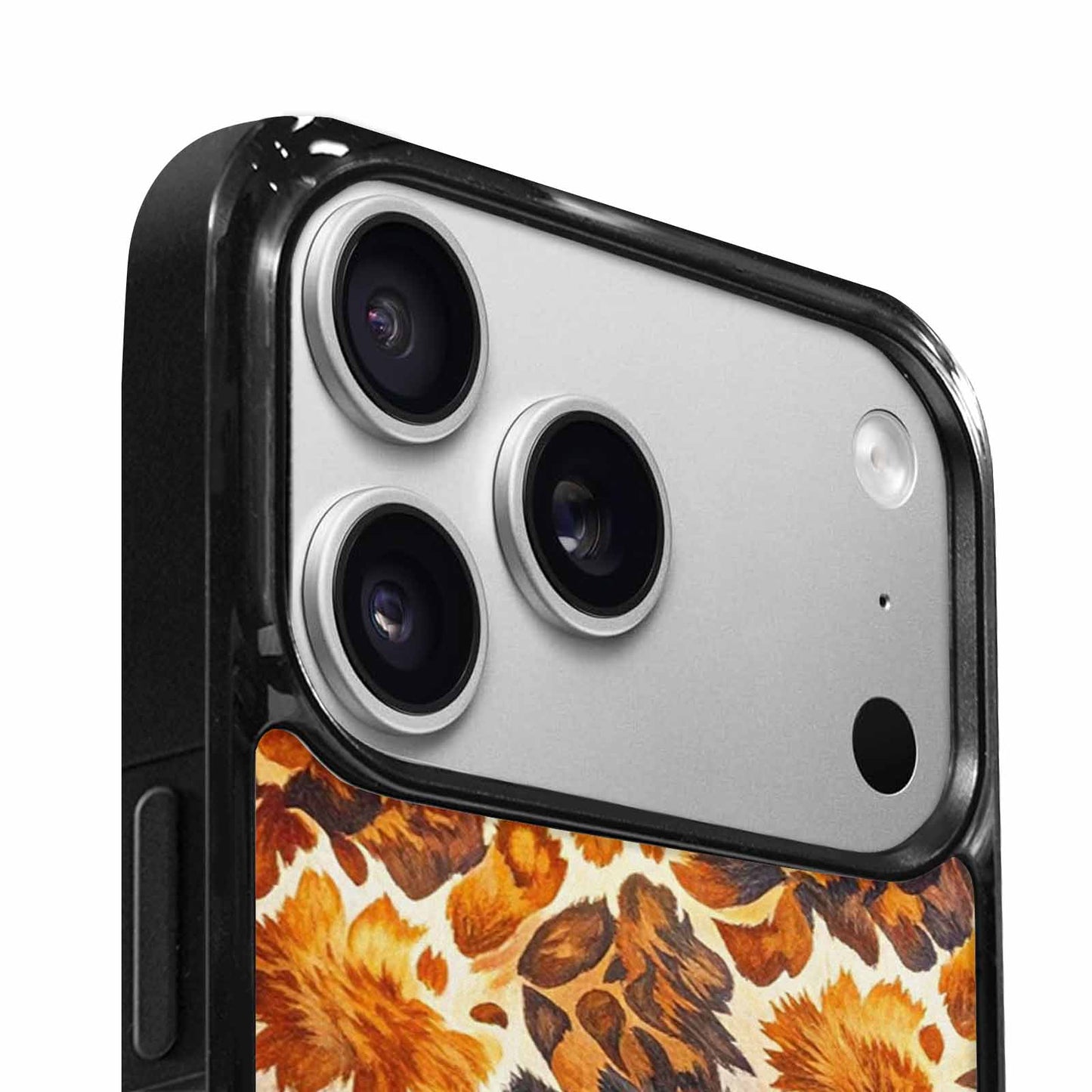 iPhone 17 Pro Case — Small Cow Animal Print Skin Animal, Custom Art Phone Cover
