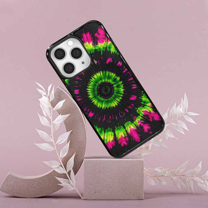 iPhone 15 Pro Max Case — Acid Wash Tie Dye Pattern High, Custom Designed Case Cover
