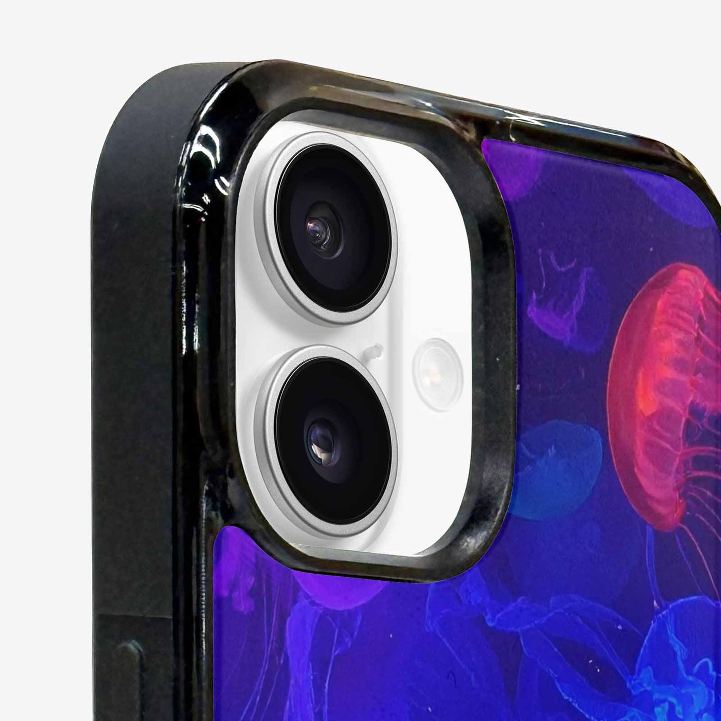 iPhone 16 Plus Case — Jellyfish Glow Jellyfish Glow Pattern Hundreds, Customized Protective Case