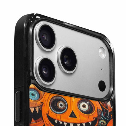 iPhone 17 Pro Case — Cartoon Pumpkin Monster Cartoon Cute, Custom Phone Case