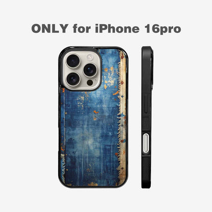 iPhone 16 Pro Case — Curve The Ripping Demin Tectures For, Custom Designed Case Cover