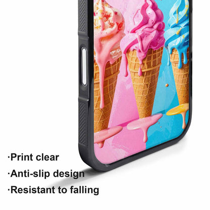 iPhone 17 Air Case — Collage Of Overlapping Waffle Cones Original, Original Design Phone Case