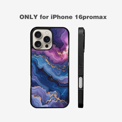 iPhone 16 Pro Max Case — Marble Galaxy, Customized Protective Case