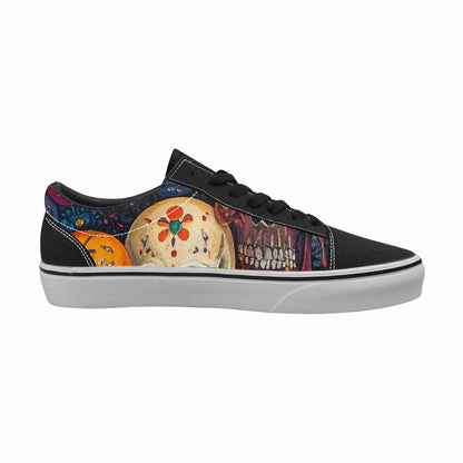 WOMEN'S Skulls (general) Lace-Up Canvas Dreamcore Shoes
