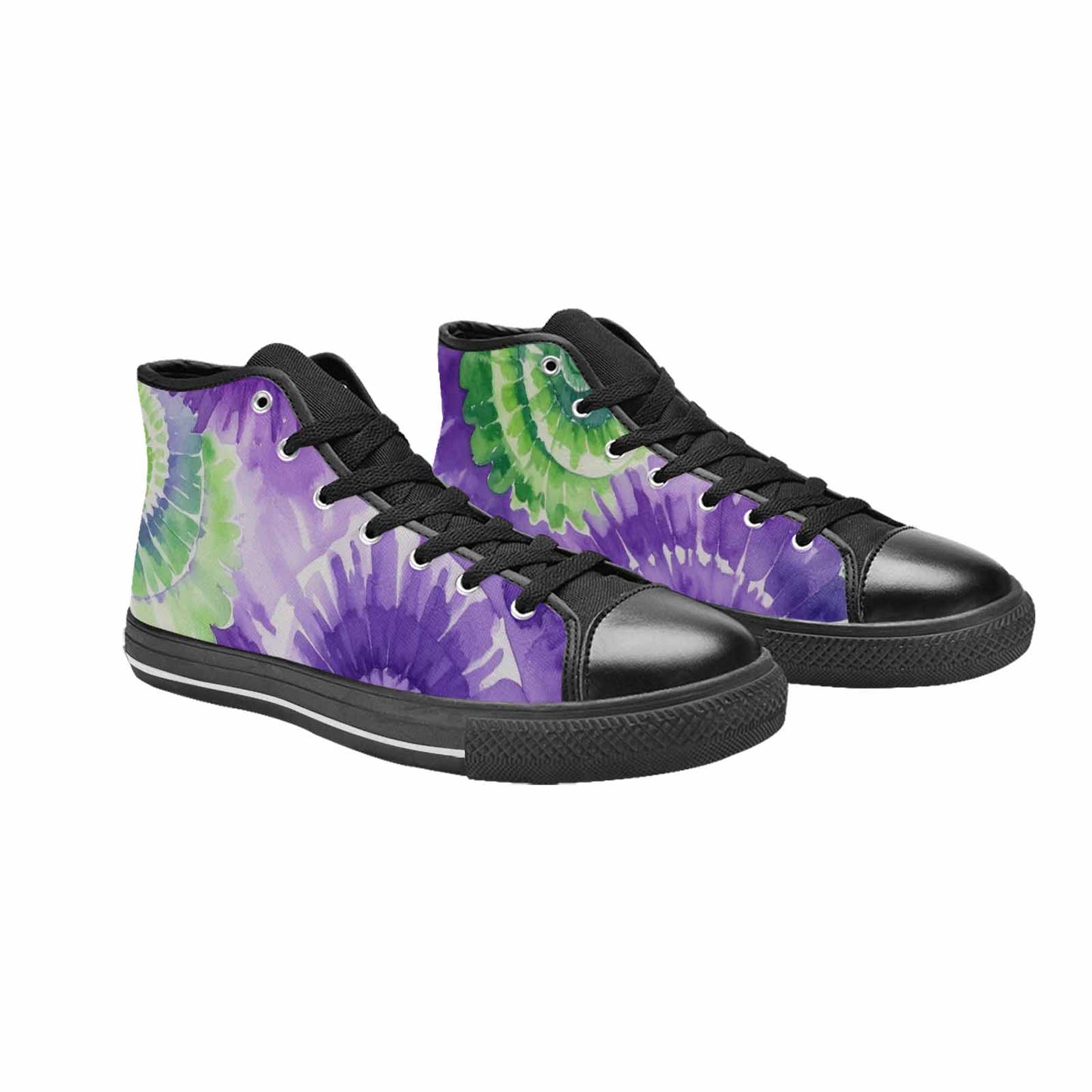 MEN'S Tie Dye - High Top Canvas Dreamcore Custom Sneakers