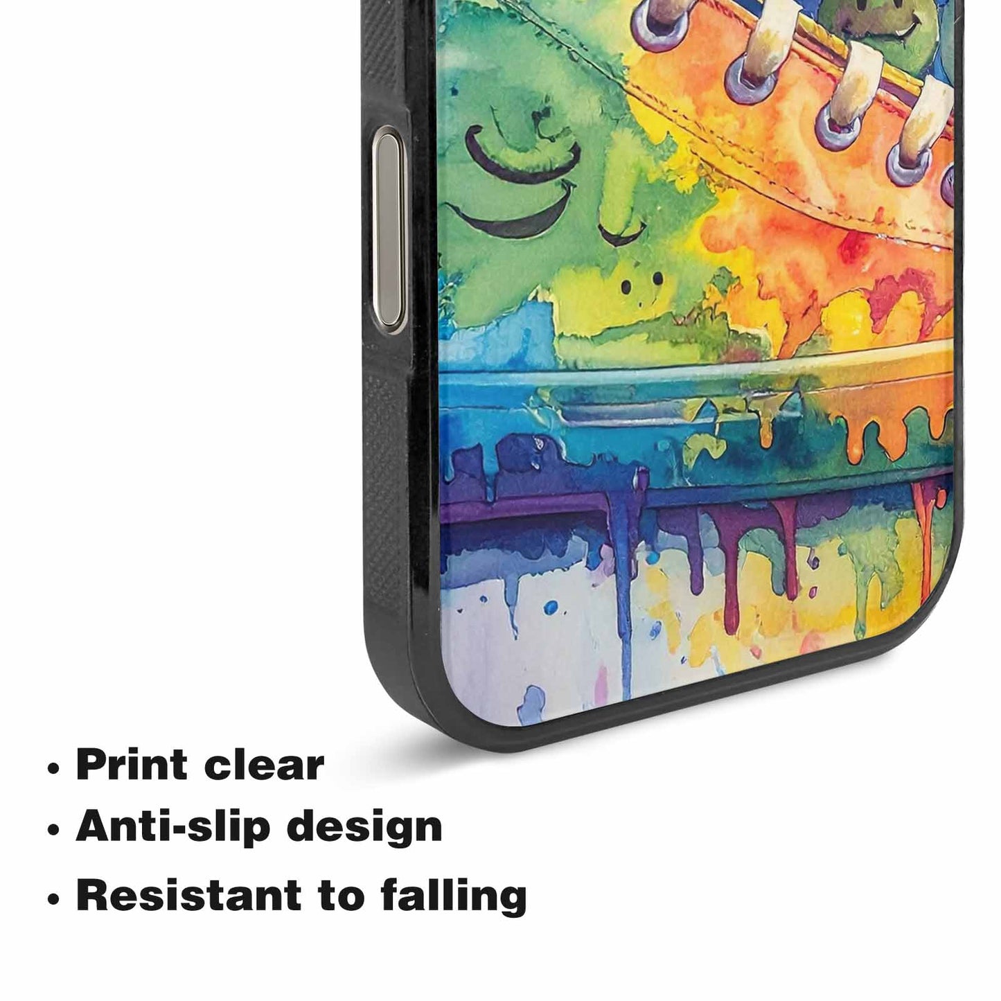 iPhone 16 Pro Case — Smiley Facessmiley Faces Tie D, Custom Phone Case