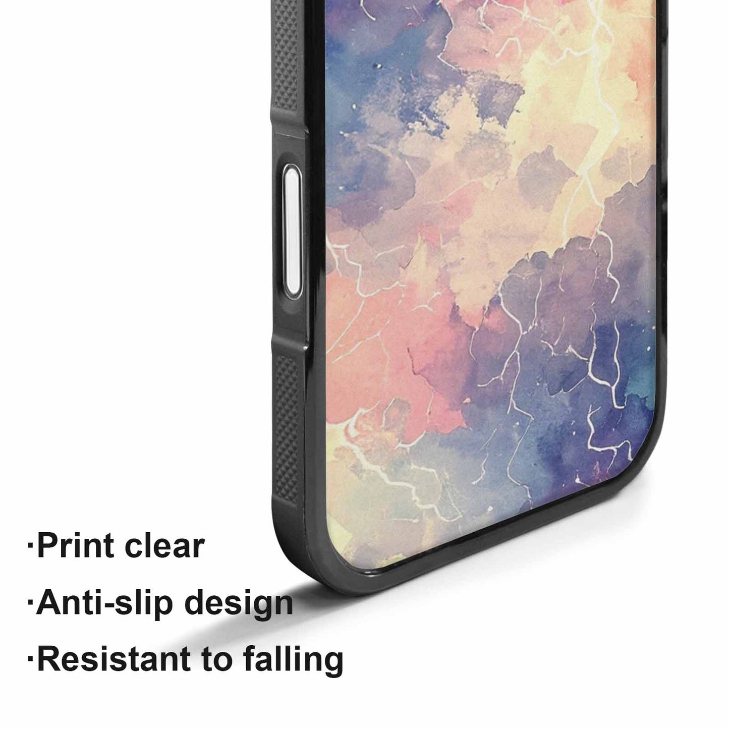 iPhone 17 Case — Vintage Spring Lightning Retro Vintage, Customized Protective Case