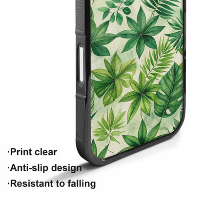 iPhone 17 Case — Small Seven Point Palmate Floral, Original Design Phone Case