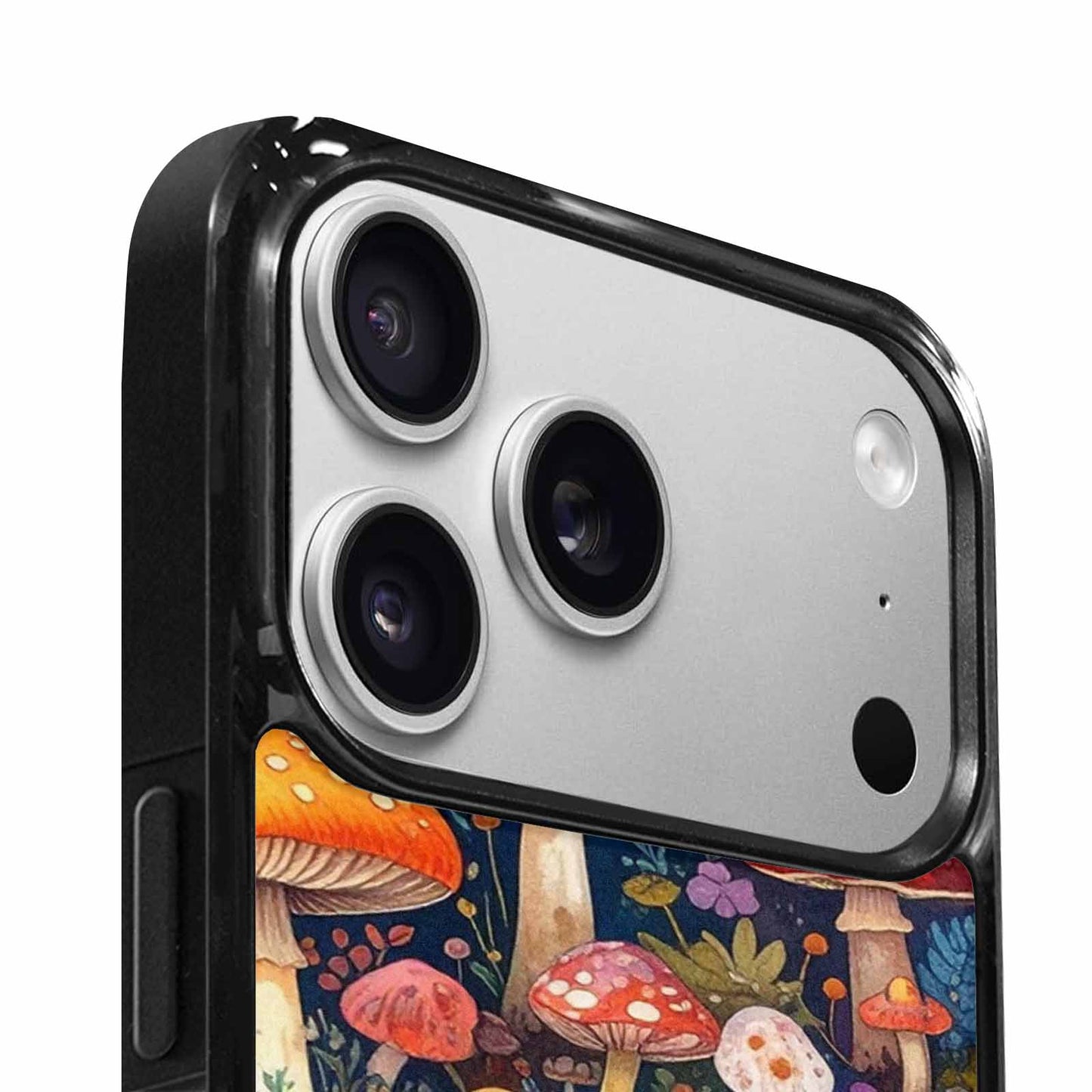 iPhone 17 Pro Max Case — Mushrooms (general) Mushrooms Pattern Original Art, Custom Phone Case