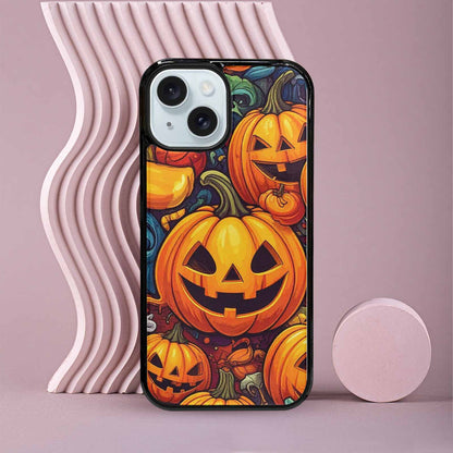 iPhone 15 Case — Halloween Witches Ghouls, Custom Phone Case
