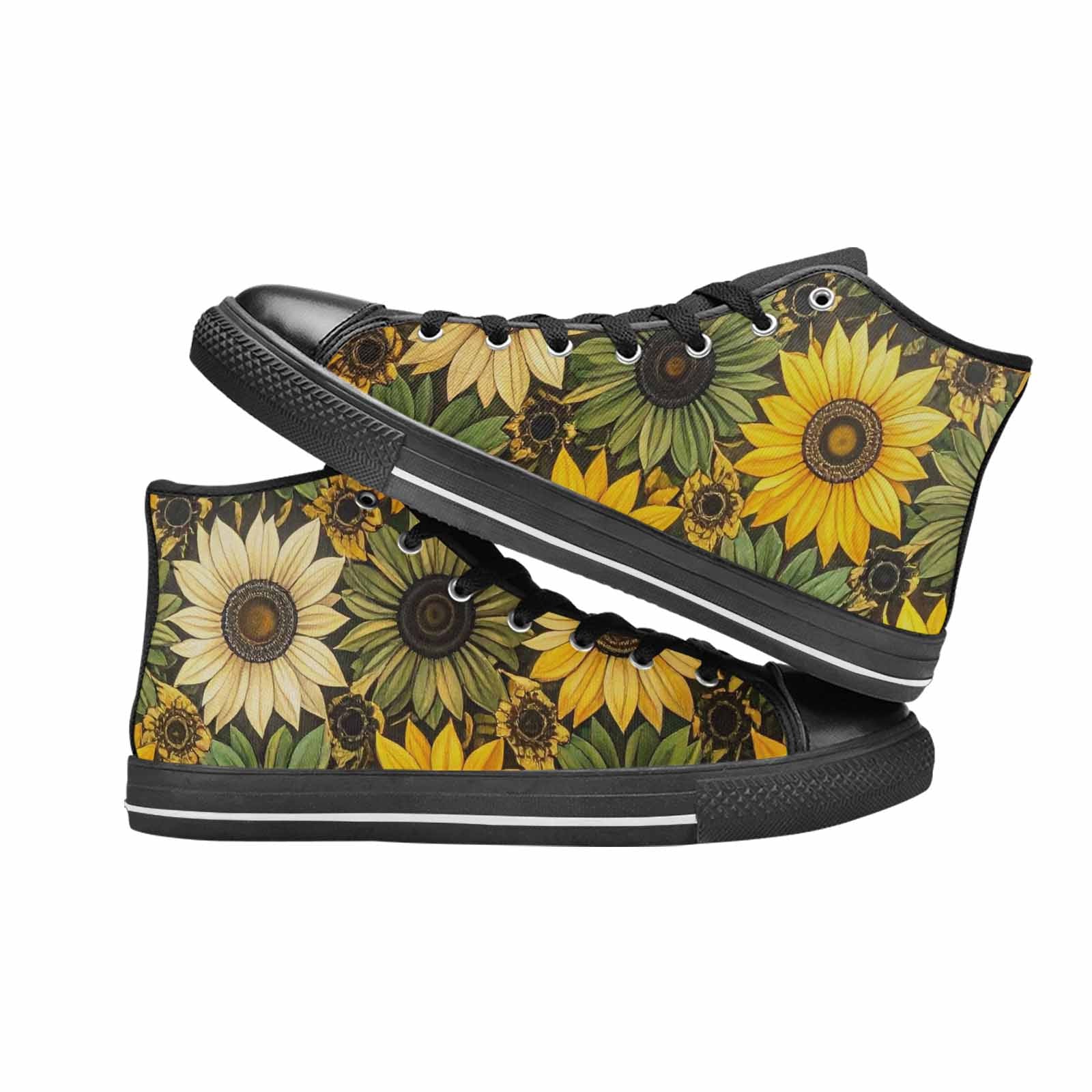 MEN'S Blend Melt Them High Top Canvas Grunge Sneakers