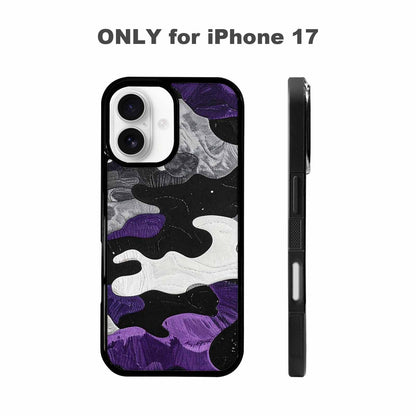 iPhone 17 Case — Vivid Camo Asexual Camo, Custom Phone Case